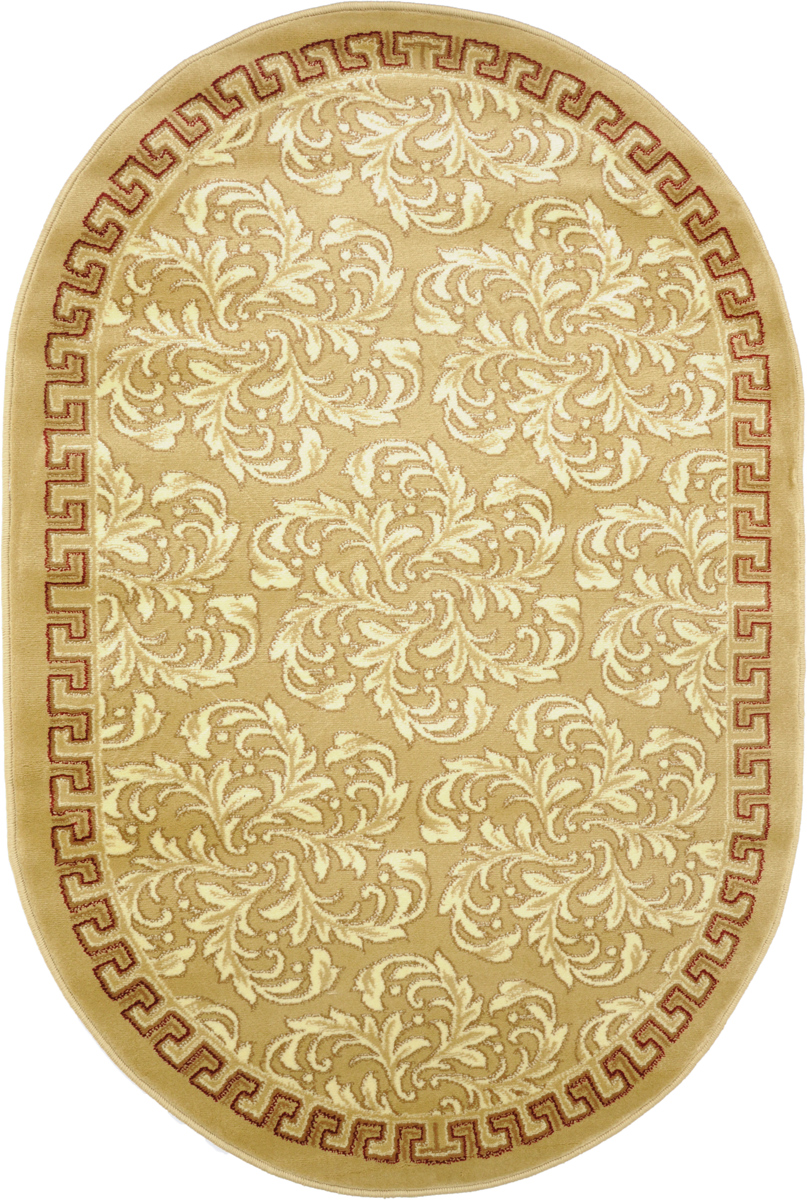 Ковер Kamalak Tekstil, овальный, 100 x 150 см. УК-0279УК-0279 Ковер Kamalak Tekstil, овальный, 100 x 150 см. УК-0279УК-0279Ковер Kamalak Tekstil изготовлен из прочного синтетического материала heat-set, улучшенного варианта полипропилена (эта нить получается в результате его дополнительной обработки). Полипропилен износостоек, нетоксичен, не впитывает влагу, не провоцирует аллергию. Структура волокна в полипропиленовых коврах гладкая, поэтому грязь не будет въедаться и скапливаться на ворсе. Практичный и износоустойчивый ворс не истирается и не накапливает статическое электричество. Ковер обладает хорошими показателями теплостойкости и шумоизоляции. Оригинальный рисунок позволит гармонично оформить интерьер комнаты, гостиной или прихожей. За счет невысокого ворса ковер легко чистить. При надлежащем уходе синтетический ковер прослужит долго, не утратив ни яркости узора, ни блеска ворса, ни упругости. Самый простой способ избавить изделие от грязи - пропылесосить его с обеих сторон (лицевой и изнаночной). Влажная уборка с применением шампуней и моющих средств не противопоказана. Хранить рекомендуется в свернутом рулоном виде.