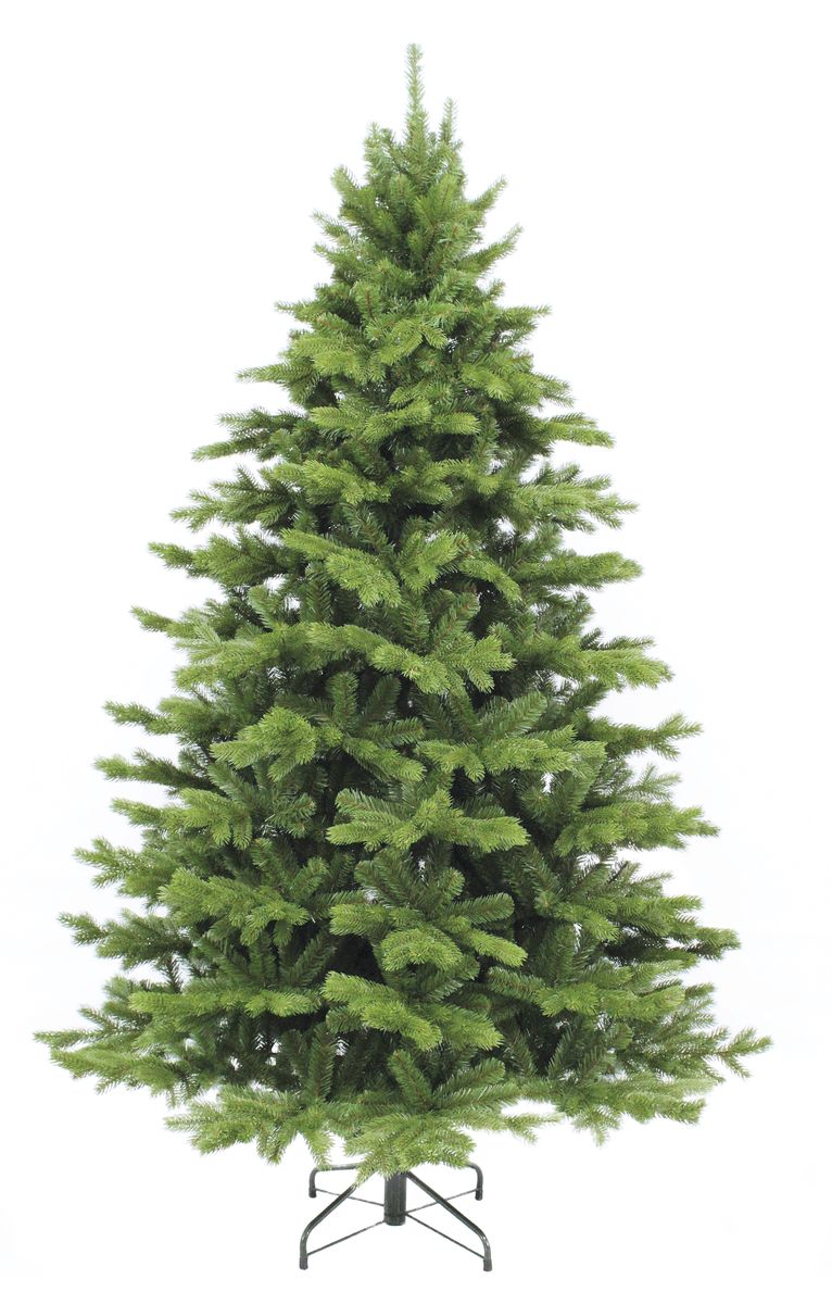 Ель искусственная Triumph Tree Шервуд Премиум, цвет: зеленый, высота 185 см389096 Ель искусственная Triumph Tree Шервуд Премиум, цвет: зеленый, высота 185 см389096Искусственная ель Triumph Tree Шервуд Премиум, выполненная из жесткого ПВХ - прекрасный вариант для оформления интерьера к Новому году. Такая ель подходит для людей, которые хотят во всем подчеркнуть свою индивидуальность, даже в традиционной новогодней елке. Основной материал изготовления веток елки Шервуд Премиум, - полиэтилен (PE), внутренний слой содержит ветки из ПВХ материала. Елки из полиэтилена (PE) относятся к новому поколению так называемых литых елок (часто еще такие елки ошибочно называют резиновые, хотя на самом деле этот материал - не что иное, как мягкий и приятный на ощупь полиэтилен). Каждая веточка из полиэтилена (PE) отливается в специальных формах, что делает елку похожей - на настоящую. Особенности елок Triumph Tree: - высокое качество; - соответствуют стандартам безопасности стран Европы; - ветки полностью безопасны для рук - нет острых режущих концов проволоки; - особо рекомендованы для детей по условиям безопасности; - хвоя из экологически чистого синтетического материала; - не воспламеняются; - гипоаллергенны; - иголки не осыпаются, не мнутся, со временем не выцветают; - простая и быстрая сборка (разборка) благодаря цветной маркировке веток и креплений; - ветки достаточно толстые, что позволяет им не гнуться и не прогибаться под тяжестью игрушек; - ветки достаточно жесткие, легко и быстро распушаются - каждая по отдельности; - устойчивая металлическая подставка; - компактная современная прочная коробка - для многолетнего хранения; - четкие инструкции по монтажу; - срок службы более 10 лет. Ель Triumph Tree обязательно создаст настроение праздника.