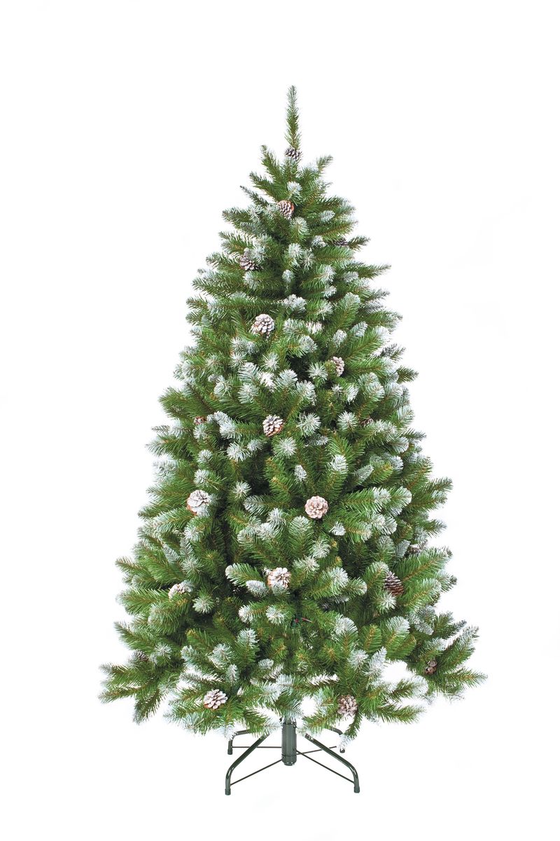 Ель искусственная Triumph Tree Императрица, с шишками, цвет: зеленый, высота 185 см088025 Ель искусственная Triumph Tree Императрица, с шишками, цвет: зеленый, высота 185 см088025Искусственная ель Triumph Tree Императрица - прекрасный вариант для оформления вашего интерьера к Новому году. Такие деревья абсолютно безопасны, удобны в сборке и не занимают много места при хранении. Ель состоит из верхушки, сборного ствола и устойчивой подставки. В комплекте имеются шишки с проволокой, которые можно прикрепить на ветки. Ель быстро и легко устанавливается и имеет естественный и абсолютно натуральный вид, отличающийся от своих прототипов разве что совершенством форм и мягкостью иголок.Еловые иголочки не осыпаются, не мнутся и не выцветают со временем. Полимерные материалы, из которых они изготовлены, нетоксичны и не поддаются горению. Ель Triumph Tree Императрица обязательно создаст настроение волшебства и уюта, а также станет прекрасным украшением дома на период новогодних праздников.