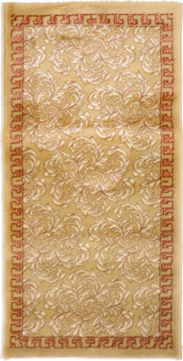 Ковер Kamalak tekstil, прямоугольный, цвет: кремовый, 50 x 100 см. УК-0445УК-0445 Ковер Kamalak tekstil, прямоугольный, цвет: кремовый, 50 x 100 см. УК-0445УК-0445Ковры-паласы выполнены из полипропилена. Ковры обладают хорошими показателями теплостойкости и шумоизоляции. Являются гиппоалергенными. За счет невысокого ворса ковры легко чистить. Вам придется по душе широкая гамма цветов и возможность гармонично оформить интерьер. Практичный и устойчивый к износу ворс - от постоянного хождения не истирается, не накапливает статическое электричество. Структура волокна в полипропиленовых моделях гладкая, поэтому грязь не может выесться, на ворсе она скапливается с трудом. Полипропилен не впитывает влагу, отталкивает водянистые пятна. Уход: Самый простой способ избавить изделие от грязи – пропылесосить его с обеих сторон (лицевой и изнаночной).Влажная уборка с применением шампуней и моющих средств не противопоказана. Если шерсти и шёлку универсальные чистящие составы не подходят, то для синтетики они придутся в самый раз.Хранить их нужно рулоном, не складывая «салфеткой».При надлежащем уходе синтетический ковёр прослужит долго, не утратив ни яркости узора, ни блеска ворса, ни его упругости.