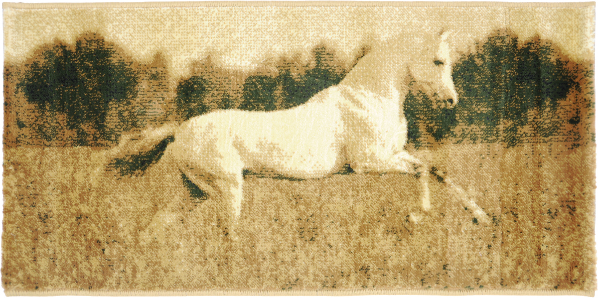 Ковер Kamalak Tekstil, прямоугольный, 50 x 100 см. УК-0521УК-0521 Ковер Kamalak Tekstil, прямоугольный, 50 x 100 см. УК-0521УК-0521Ковер Kamalak Tekstil изготовлен из прочного синтетического материала heat-set, улучшенного варианта полипропилена (эта нить получается в результате его дополнительной обработки). Полипропилен износостоек, нетоксичен, не впитывает влагу, не провоцирует аллергию. Структура волокна в полипропиленовых коврах гладкая, поэтому грязь не будет въедаться и скапливаться на ворсе. Практичный и износоустойчивый ворс не истирается и не накапливает статическое электричество. Ковер обладает хорошими показателями теплостойкости и шумоизоляции. Оригинальный рисунок позволит гармонично оформить интерьер комнаты, гостиной или прихожей. За счет невысокого ворса ковер легко чистить. При надлежащем уходе синтетический ковер прослужит долго, не утратив ни яркости узора, ни блеска ворса, ни упругости. Самый простой способ избавить изделие от грязи - пропылесосить его с обеих сторон (лицевой и изнаночной). Влажная уборка с применением шампуней и моющих средств не противопоказана. Хранить рекомендуется в свернутом рулоном виде.