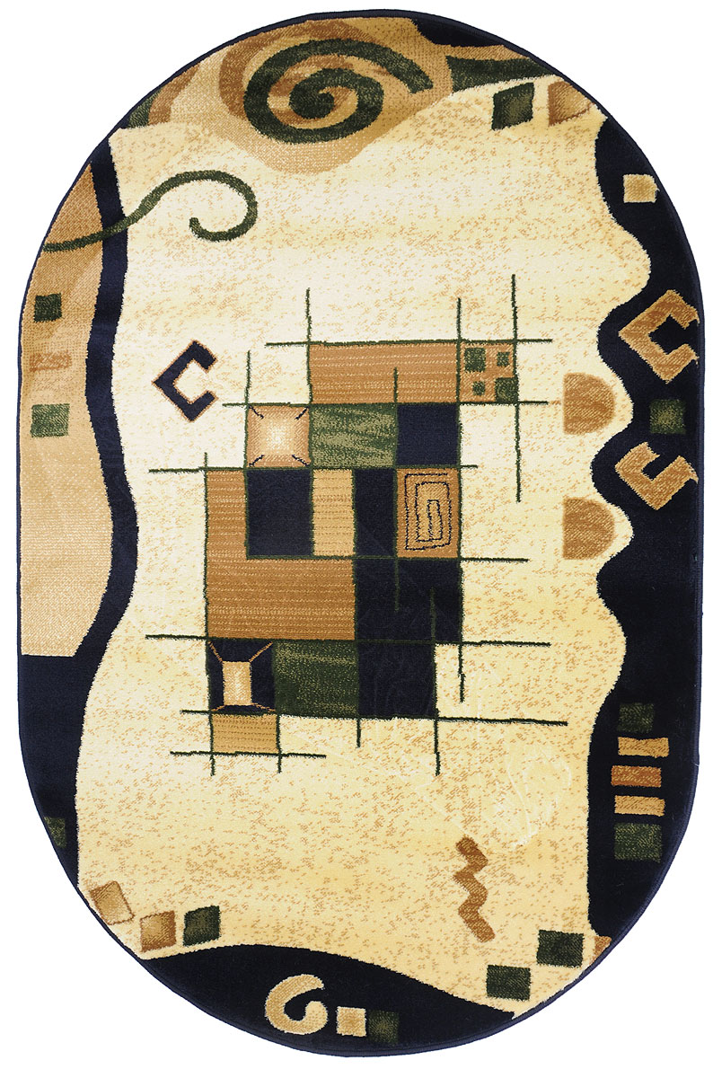 Ковер Kamalak Tekstil, овальный, 100 x 150 см. УК-0333УК-0333 Ковер Kamalak Tekstil, овальный, 100 x 150 см. УК-0333УК-0333Ковер Kamalak Tekstil изготовлен из прочного синтетического материала heat-set, улучшенного варианта полипропилена (эта нить получается в результате его дополнительной обработки). Полипропилен износостоек, нетоксичен, не впитывает влагу, не провоцирует аллергию. Структура волокна в полипропиленовых коврах гладкая, поэтому грязь не будет въедаться и скапливаться на ворсе. Практичный и износоустойчивый ворс не истирается и не накапливает статическое электричество. Ковер обладает хорошими показателями теплостойкости и шумоизоляции. Оригинальный рисунок позволит гармонично оформить интерьер комнаты, гостиной или прихожей. За счет невысокого ворса ковер легко чистить. При надлежащем уходе синтетический ковер прослужит долго, не утратив ни яркости узора, ни блеска ворса, ни упругости. Самый простой способ избавить изделие от грязи - пропылесосить его с обеих сторон (лицевой и изнаночной). Влажная уборка с применением шампуней и моющих средств не противопоказана. Хранить рекомендуется в свернутом рулоном виде.