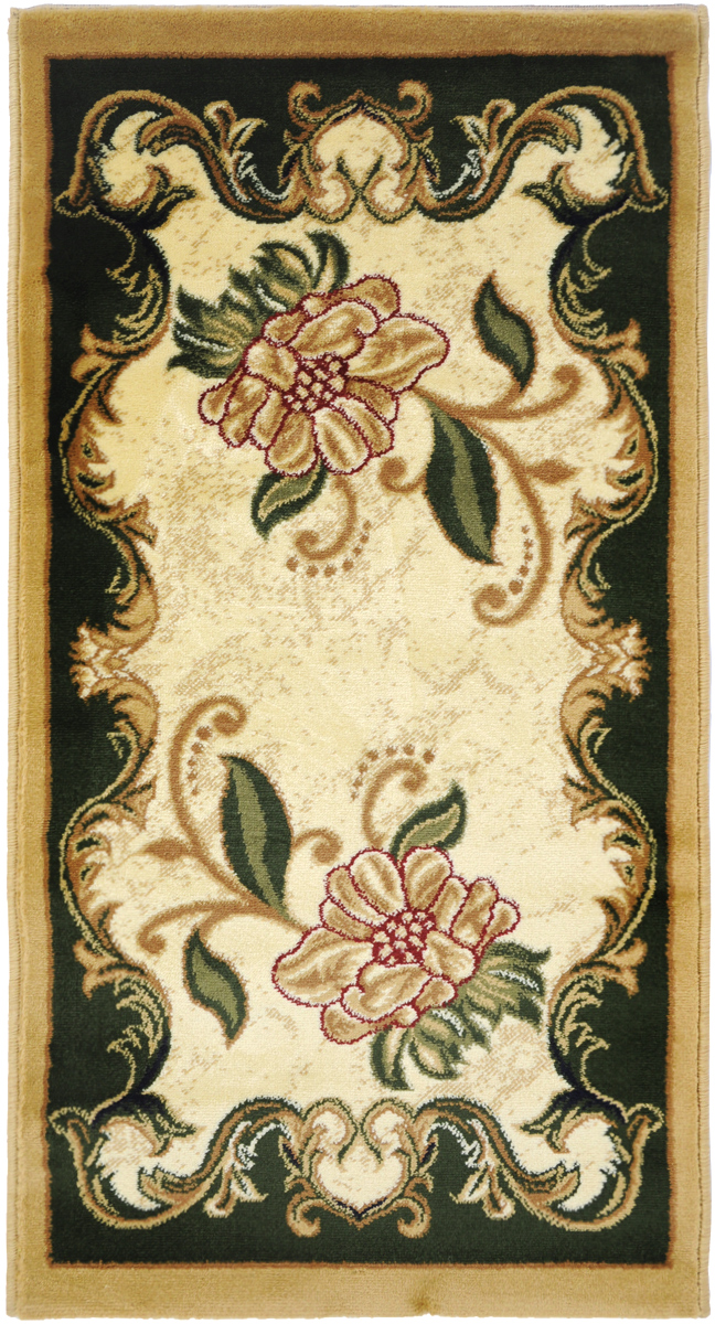 Ковер Kamalak Tekstil, прямоугольный, 60 x 110 см. УК-0073УК-0073 Ковер Kamalak Tekstil, прямоугольный, 60 x 110 см. УК-0073УК-0073Ковер Kamalak Tekstil изготовлен из прочного синтетического материала heat-set, улучшенного варианта полипропилена (эта нить получается в результате его дополнительной обработки). Полипропилен износостоек, нетоксичен, не впитывает влагу, не провоцирует аллергию. Структура волокна в полипропиленовых коврах гладкая, поэтому грязь не будет въедаться и скапливаться на ворсе. Практичный и износоустойчивый ворс не истирается и не накапливает статическое электричество. Ковер обладает хорошими показателями теплостойкости и шумоизоляции. Оригинальный рисунок позволит гармонично оформить интерьер комнаты, гостиной или прихожей. За счет невысокого ворса ковер легко чистить. При надлежащем уходе синтетический ковер прослужит долго, не утратив ни яркости узора, ни блеска ворса, ни упругости. Самый простой способ избавить изделие от грязи - пропылесосить его с обеих сторон (лицевой и изнаночной). Влажная уборка с применением шампуней и моющих средств не противопоказана. Хранить рекомендуется в свернутом рулоном виде.