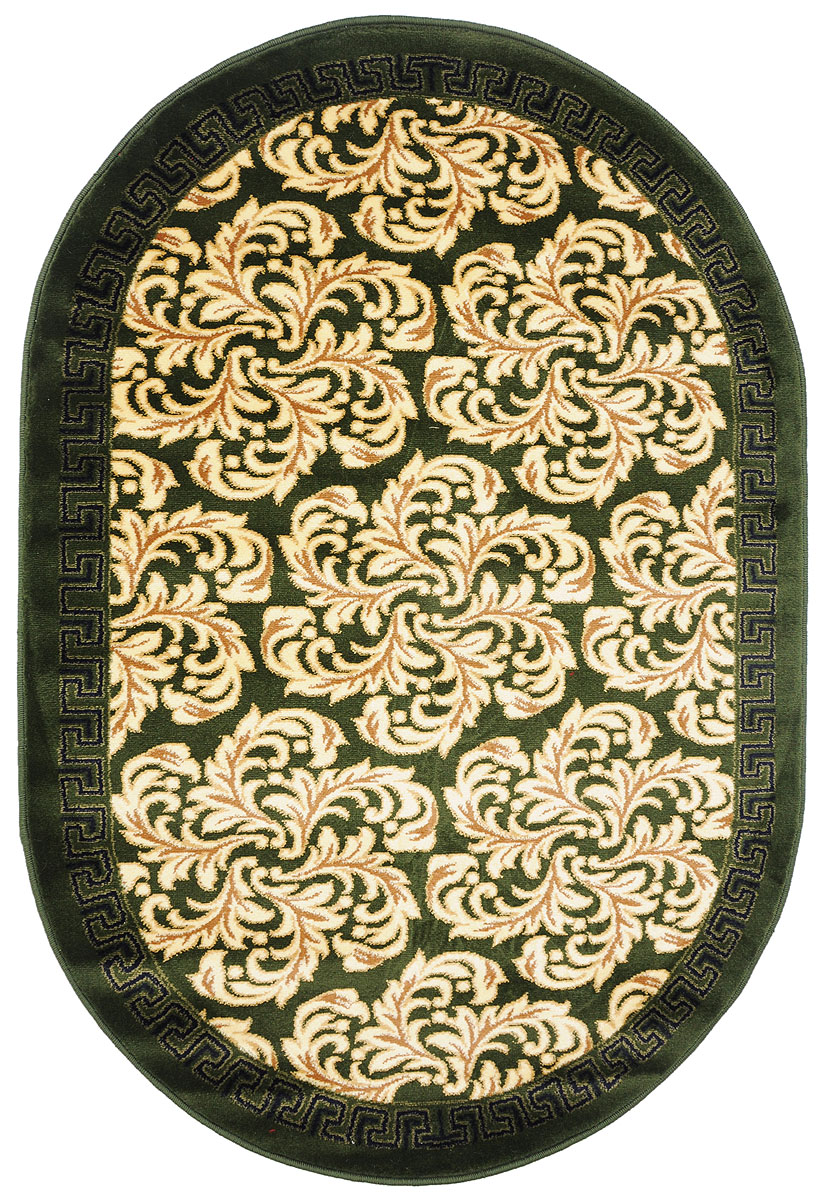 Ковер Kamalak Tekstil, овальный, 100 x 150 см. УК-0291УК-0291 Ковер Kamalak Tekstil, овальный, 100 x 150 см. УК-0291УК-0291Ковер Kamalak Tekstil изготовлен из прочного синтетического материала heat-set, улучшенного варианта полипропилена (эта нить получается в результате его дополнительной обработки). Полипропилен износостоек, нетоксичен, не впитывает влагу, не провоцирует аллергию. Структура волокна в полипропиленовых коврах гладкая, поэтому грязь не будет въедаться и скапливаться на ворсе. Практичный и износоустойчивый ворс не истирается и не накапливает статическое электричество. Ковер обладает хорошими показателями теплостойкости и шумоизоляции. Оригинальный рисунок позволит гармонично оформить интерьер комнаты, гостиной или прихожей. За счет невысокого ворса ковер легко чистить. При надлежащем уходе синтетический ковер прослужит долго, не утратив ни яркости узора, ни блеска ворса, ни упругости. Самый простой способ избавить изделие от грязи - пропылесосить его с обеих сторон (лицевой и изнаночной). Влажная уборка с применением шампуней и моющих средств не противопоказана. Хранить рекомендуется в свернутом рулоном виде.