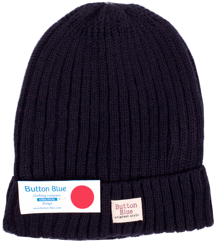 Шапка для мальчика Button Blue, цвет: темно-синий. 216BBBX73041000. Размер 52, 5-7 лет216BBBX73041000 Шапка для мальчика Button Blue, цвет: темно-синий. 216BBBX73041000. Размер 52, 5-7 лет216BBBX73041000Детская вязаная шапка - важный атрибут повседневной одежды! Модель выполнена из высококачественного материала, оформлена оригинальной вязкой и подворотом.