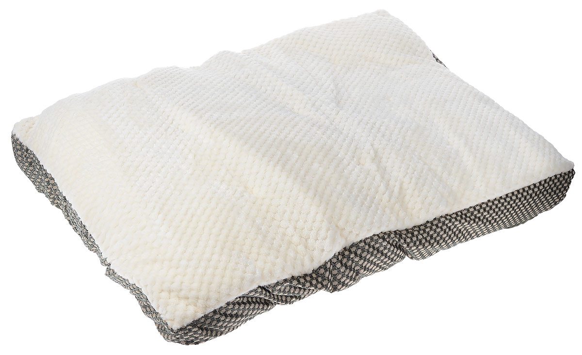 Лежанка для животных Fairy Home Textile, цвет: кремовый, зеленый, 91 x 68 х 10 смTOP-10027 Лежанка для животных Fairy Home Textile, цвет: кремовый, зеленый, 91 x 68 х 10 смTOP-10027Лежанка для животных Fairy Home Textile изготовлена из высококачественного текстиля и искусственного меха. Идеальна для клеток, переносок, полов с любым покрытием. Поддерживает температурный баланс вашего питомца и зимой, и летом. Цвет позволяет лежанке выглядеть привлекательной даже в период линьки. Наполнитель выполнен из мягкого синтепона. Лежанка легко складывается для перевозки и хранения.На дне лежанки имеется змейка, благодаря которой наполнитель можно вынуть.Возможна только ручная стирка.