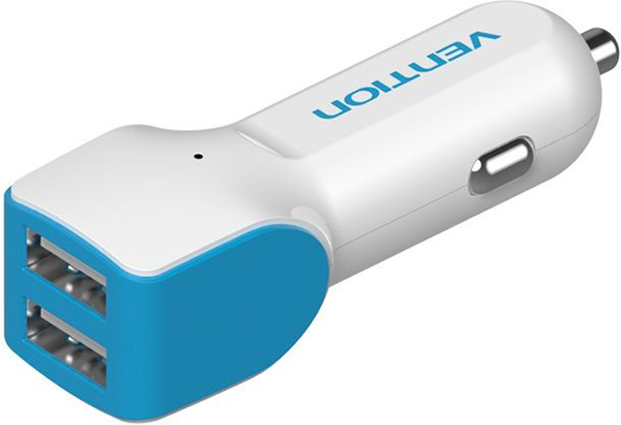 Vention VBC-A04 12/24V-2xUSB AF, Blue автомобильное зарядное устройствоVBC-A04 Vention VBC-A04 12/24V-2xUSB AF, Blue автомобильное зарядное устройствоVBC-A04Автомобильный адаптер для зарядки устройств, от разъема для прикуривателя автомобиля, по средствам USB кабеля. Обладает функцией защиты от короткого замыкания. Может одновременно заряжать сразу 2 устройства, без потерь. Материал корпуса выполнен из несгораемого материала.Продукция соответствует следующим сертификатам: RoHS, CE, FCC, TIA, ISO