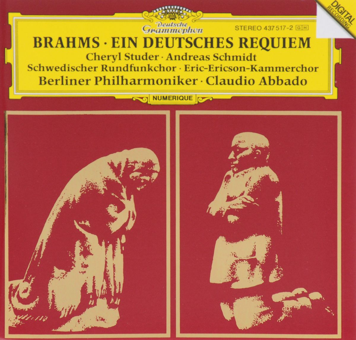 Claudio Abbado, Berliner Philharmoniker. Brahms. Ein Deutsches Requiem