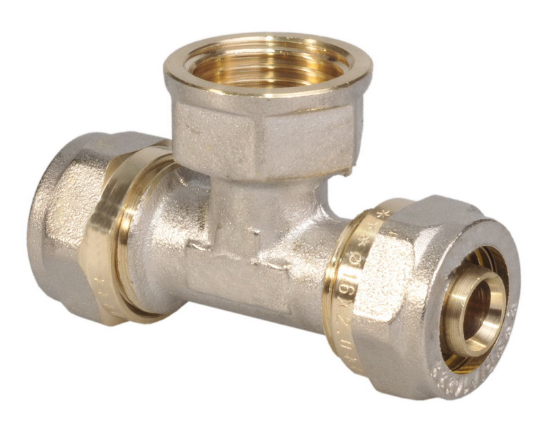 Тройник U-tec цанговый, 16 x 1/2 x 16UTK 230.N 222/P Тройник U-tec цанговый, 16 x 1/2 x 16UTK 230.N 222/PПродукция под Торговой маркой U-TEC, прошла все необходимые испытания, и по праву может считатся надежной! . Продукция U-TEC застрахована полисом страхования ответственности качества товаров, что придает дополнительную уверенность нашим покупателям. Качество выпускаемой продукции позволяет быть уверенным в его надежности и предоставлять нашим клиентам гарантию 5 лет U-TEC Тройник цанговый, латунь, ник., 16 x 1/2 x 16, Ц - В - Ц, пакетМатериал основа:Латунь Покрытие: Никель