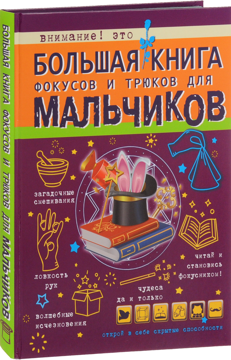 Большая книга фокусов и трюков для мальчиков. В. А. Ригарович