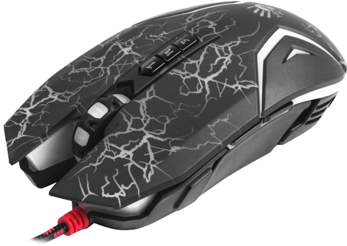 A4Tech Bloody N50 Neon, Black игровая мышь