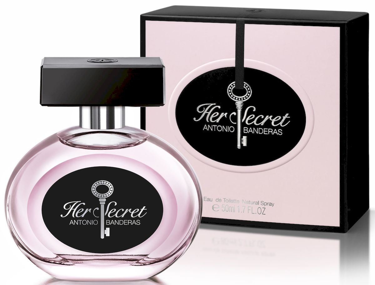 Antonio Banderas Her Secret Туалетная вода, женская, 50 мл65054043 Antonio Banderas Her Secret Туалетная вода, женская, 50 мл65054043Аромат Her Secret от Antonio Banderas раскрывает самый ценный женский секрет – секрет привлекательности. Это загадочный и чарующий аромат, в основе которого свежие и пряные восточные аккорды: горький апельсин и грейпфрут, розовый перец и гвоздика, корица и листья земляники. Ноты жасмина и туберозы наполняют аромат очарованием и женственностью.Her Secret – сочетает в себе эфирные масла, которые упоминаются в легендах и историях про силу женского обольщения: корица, перец, ваниль и тубероза.Верхняя нота:Мандарин, черная смородина, красные фруктыСредняя нота:Тубероза, гелиотропШлейф:Ваниль, кожаАромат роскошной жизни.Нанести на кожу, избегая попадания в глаза.