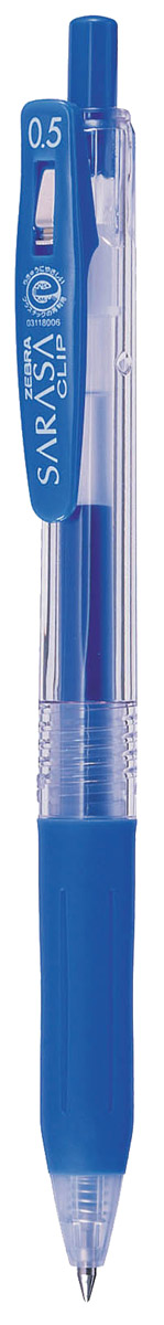 Zebra Ручка гелевая Sarasa Clip цвет голубой