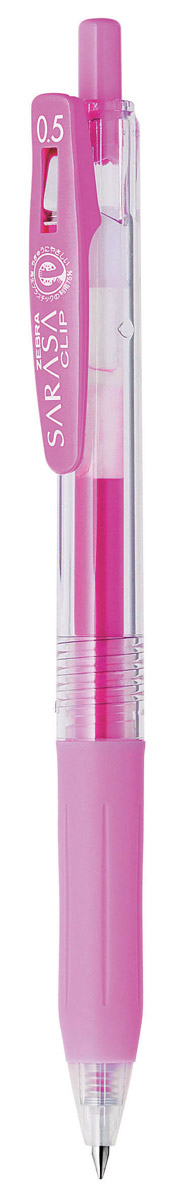 Zebra Ручка гелевая Sarasa Clip цвет светло-розовый