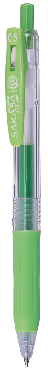 Zebra Ручка гелевая Sarasa Clip цвет светло-зеленый