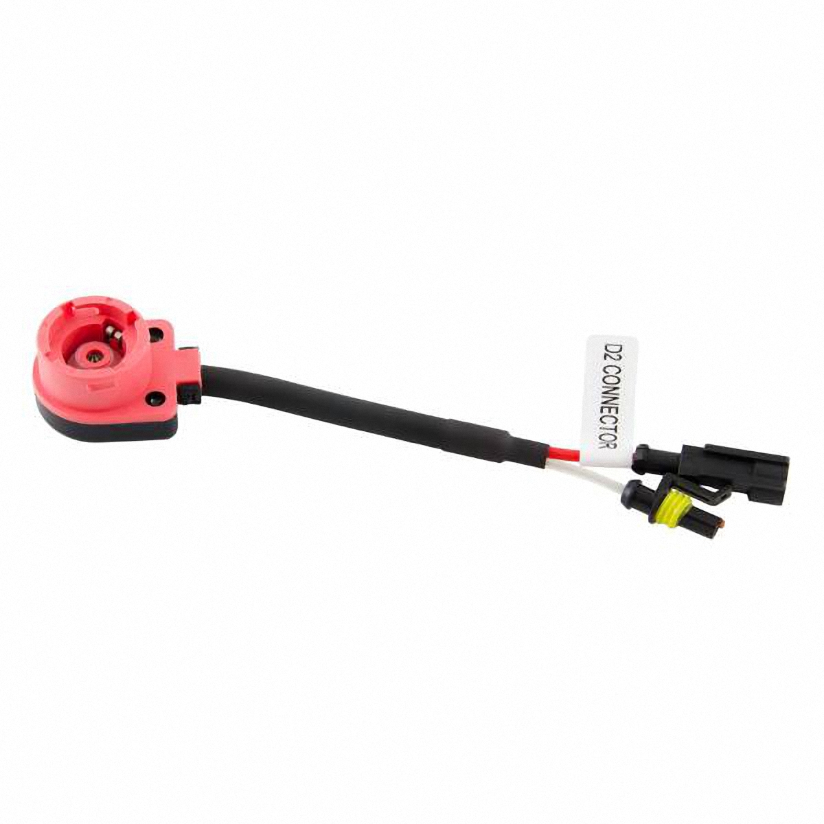 Переходник Skyway D2D2 CONNECTOR Переходник Skyway D2D2 CONNECTORПереходник Skyway D2 предназначен для подключения оригинальных ламп D2S, D2R, D4S, D4R к универсальным блокам розжига с разъёмами AMP (KET2). Позволяет точно и надежно подключить ксеноновое освещение в автомобиле. Характеристики: Цоколь: d2s / d2r Тип ламп: ксеноновые.