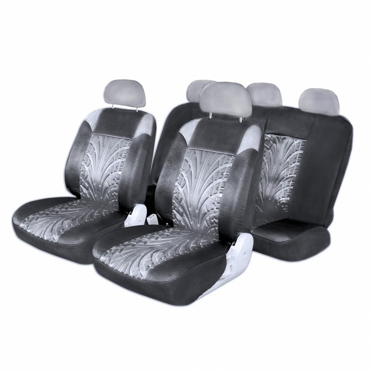 Чехлы автомобильные Skyway. S01301045S01301045 Чехлы автомобильные Skyway. S01301045S01301045Комплект классических универсальных автомобильных чехлов Skyway S01301045 изготовлен из полиэстера. Чехлы защитят обивку сидений от вытирания и выцветания. Благодаря структуре ткани, обеспечивается улучшенная вентиляция кресел, что позволяет сделать более комфортными долгое пребывание за рулем во время дальней поездки.