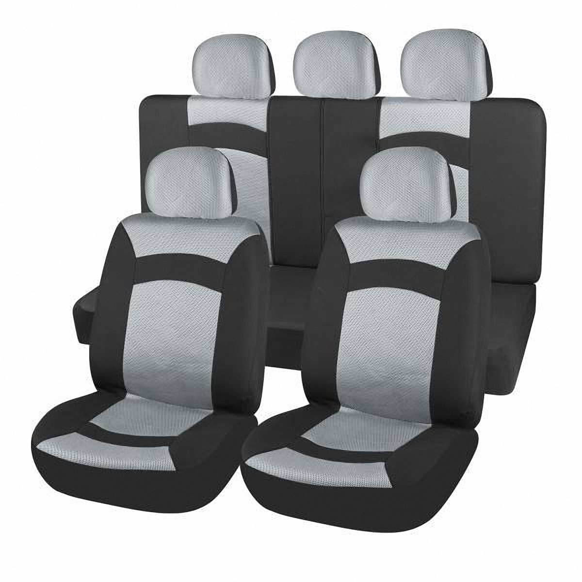 Чехлы автомобильные Skyway. S01301118S01301118 Чехлы автомобильные Skyway. S01301118S01301118Комплект классических универсальных автомобильных чехлов Skyway S01301118 изготовлен из полиэстера. Чехлы защитят обивку сидений от вытирания и выцветания. Благодаря структуре ткани, обеспечивается улучшенная вентиляция кресел, что позволяет сделать более комфортными долгое пребывание за рулем во время дальней поездки.