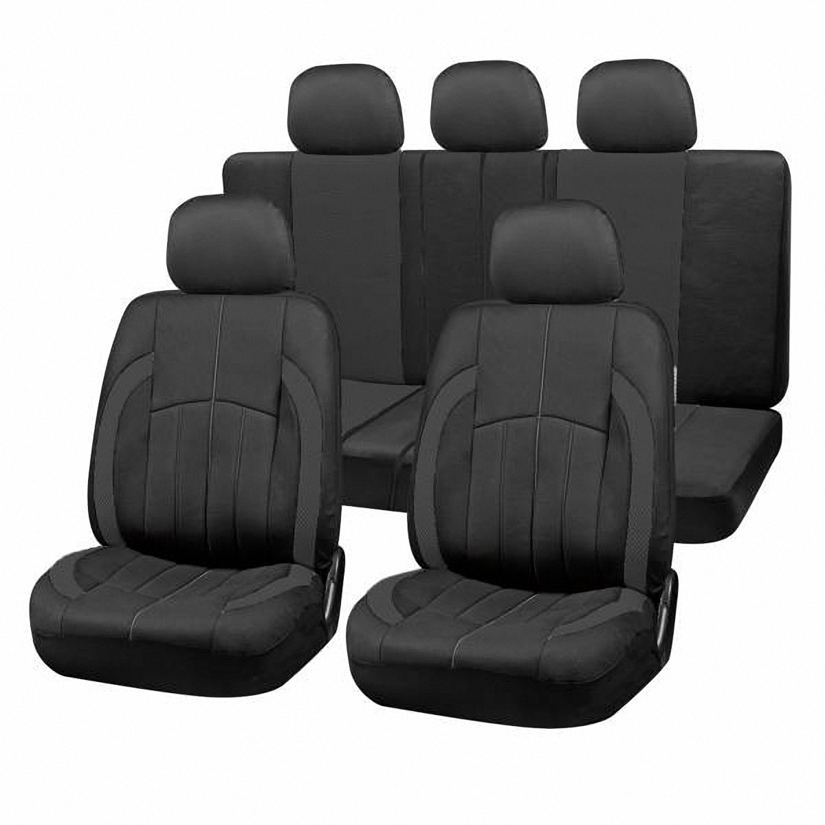 Чехлы автомобильные Skyway. S01301125S01301125 Чехлы автомобильные Skyway. S01301125S01301125Комплект классических универсальных автомобильных чехлов Skyway S01301125изготовлен из полиэстера. Чехлы защитят обивку сидений от вытирания и выцветания. Благодаря структуре ткани, обеспечивается улучшенная вентиляция кресел, что позволяет сделать более комфортными долгое пребывание за рулем во время дальней поездки.