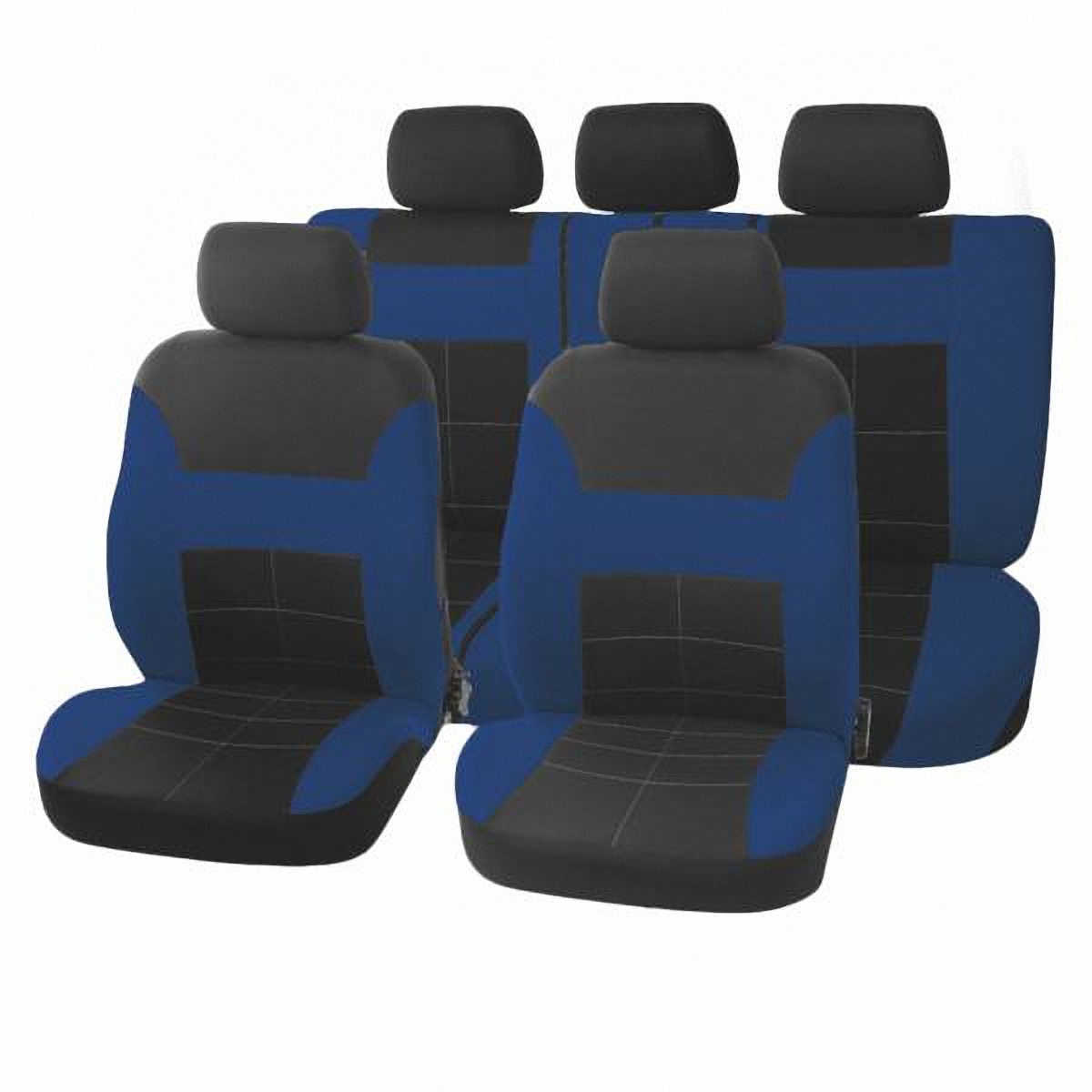Чехлы автомобильные Skyway. S01301135S01301135 Чехлы автомобильные Skyway. S01301135S01301135Комплект классических универсальных автомобильных чехлов Skyway S01301135 изготовлен из полиэстера. Чехлы защитят обивку сидений от вытирания и выцветания. Благодаря структуре ткани, обеспечивается улучшенная вентиляция кресел, что позволяет сделать более комфортными долгое пребывание за рулем во время дальней поездки.