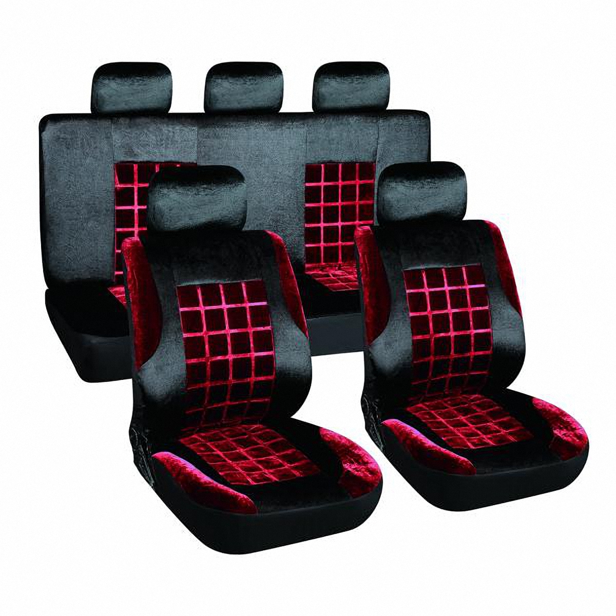 Чехлы автомобильные Skyway. S01301154S01301154 Чехлы автомобильные Skyway. S01301154S01301154Комплект классических универсальных автомобильных чехлов Skyway S01301154изготовлен из вельвета. Чехлы защитят обивку сидений от вытирания и выцветания. Благодаря структуре ткани, обеспечивается улучшенная вентиляция кресел, что позволяет сделать более комфортными долгое пребывание за рулем во время дальней поездки.
