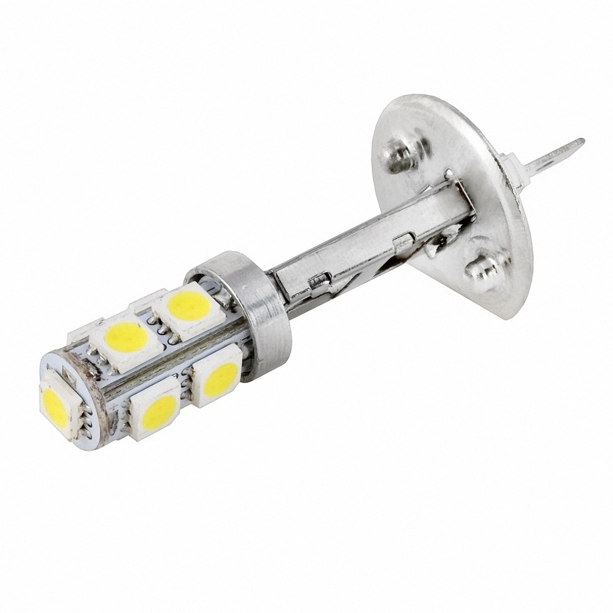 Skyway Автолампа диод H1. SH1-9SMD-5050 WSH1-9SMD-5050 W Skyway Автолампа диод H1. SH1-9SMD-5050 WSH1-9SMD-5050 W9 SMD диодов 1-контактная цвет- белый