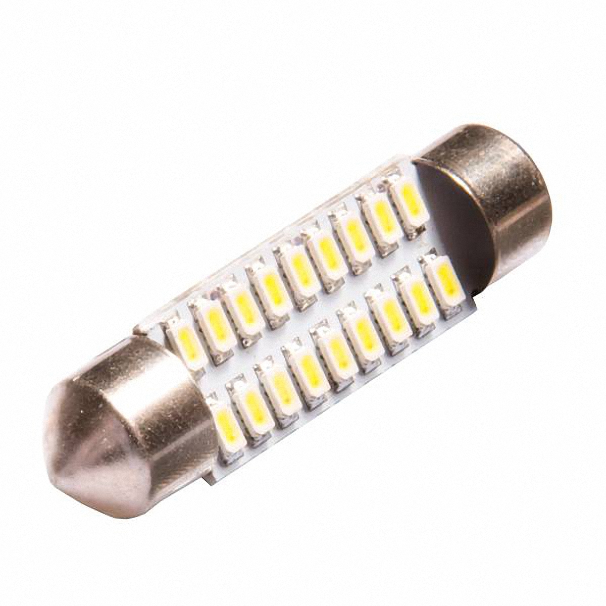 Skyway Автолампа диод T11 (C5W). SJ-18SMD-3014-39MMSJ-18SMD-3014-39MM Skyway Автолампа диод T11 (C5W). SJ-18SMD-3014-39MMSJ-18SMD-3014-39MM18 SMD диодов 1-контактная с цоколем Белая
