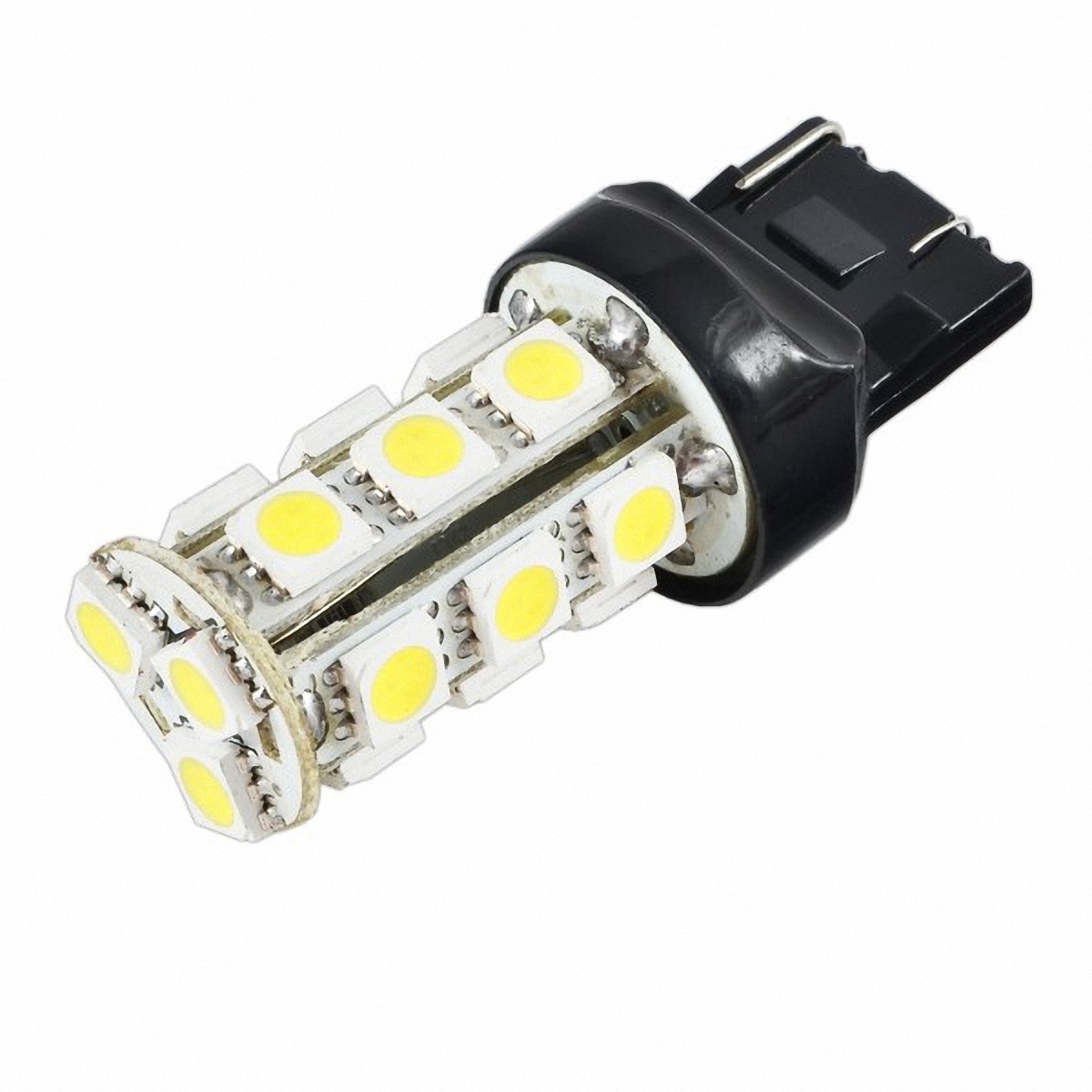 Skyway Автолампа диод T20/5(W21/5W). S7443-18SMD-5050/7443-1850S7443-18SMD-5050/7443-1850 Skyway Автолампа диод T20/5(W21/5W). S7443-18SMD-5050/7443-1850S7443-18SMD-5050/7443-185018 SMD диода без цоколя 2-контактная Белая