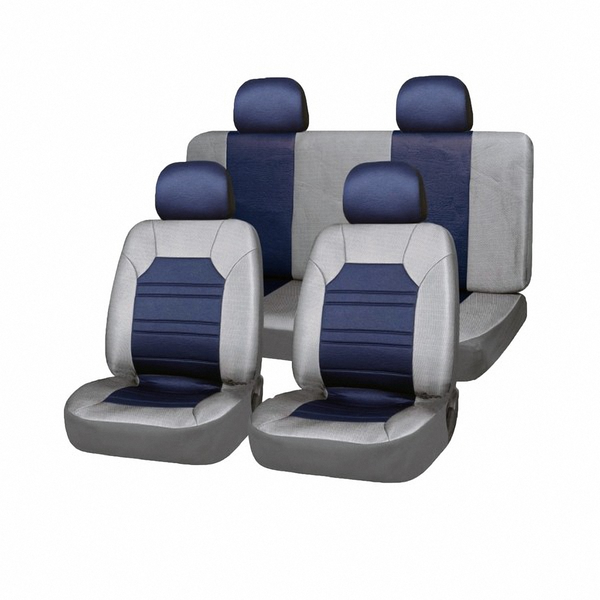 Чехлы автомобильные Skyway. SW-121032 GY/BU S/S01301026SW-121032 GY/BU S/S01301026 Чехлы автомобильные Skyway. SW-121032 GY/BU S/S01301026SW-121032 GY/BU S/S01301026Вам не хватает уюта и комфорта в салоне? Самый лучший способ изменить это – «одеть» ваши сидения в чехлы SKYWAY. Изготовленные из прочного материала они защитят ваш салон от износа и повреждений. Более плотный поролон позволяет чехлам полностью прилегать к сидению автомобиля и меньше растягиваться в процессе использования. Ткань чехлов на сиденья SKYWAY не вытягивается, не истирается, великолепно сохраняет форму, устойчива к световому и тепловому воздействию, а ровные, крепкие швы не разойдутся даже при сильном натяжении.