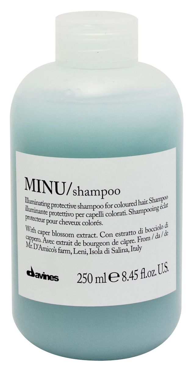 Davines Защитный шампунь для сохранения косметического цвета волос Essential Haircare New Minu Shampoo, 250 мл
