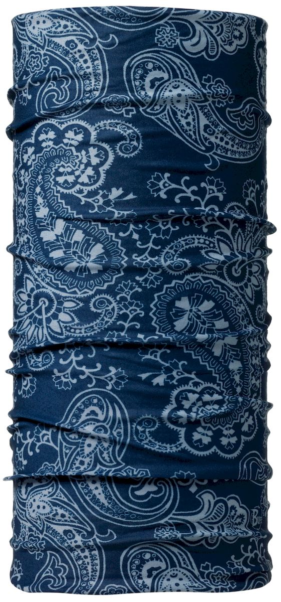 Бандана Buff Original Afgan Blue, цвет: черный. 100674/11586. Размер 53/62 см100674/11586 Бандана Buff Original Afgan Blue, цвет: черный. 100674/11586. Размер 53/62 см100674/11586Бесшовный многофункциональный аксессуар из серии Original Buff. Легко превращается из банданы в повязку на голову, шарф, шапку, маску, подшлемник и даже напульсник. Подходит для любой погоды.Один размер подходит большинству взрослых и подростков.Допускается машинная стирка.