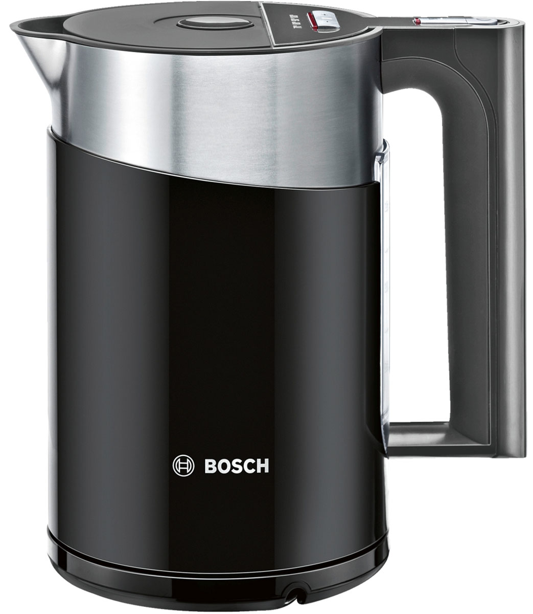 Bosch TWK 861P3RU электрочайникTWK 861P3RU Bosch TWK 861P3RU электрочайникTWK 861P3RUЭлектрочайник Bosch TWK 861P3RU для любителей чая и ценителей эстетики. Регулировка температуры TemperatureControl позволяет выбрать оптимальную температуры нагрева воды 70°C, 80°C, 90°C или 100 °С.Функция поддержания температуры воды KeepWarm Function поддерживает заданную температуру в течение 30 минут. Легкий в управлении: крышка открывается нажатием кнопки.