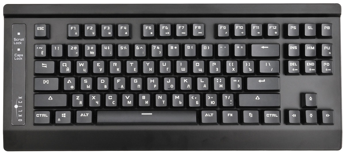 Oklick 910G, Black клавиатура игровая