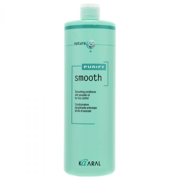 Kaaral Кондиционер для вьющихся волос Purify Smooth Conditioner, 1000 мл1220 Kaaral Кондиционер для вьющихся волос Purify Smooth Conditioner, 1000 мл1220Cпециальный SPA – кондиционер для ухода за вьющимися непослушными волосами направленного действия. Мощный увлажняющий комплекс на основе экстракта масла авокадо, богатого витаминами А, E и полиненасыщенными жирными кислотами (омега-3 и омега-6), питает и укрепляет волосы. Обволакивает и выглаживает кутикулу, делая волосы блестящими и послушными. Надежно защищает волосы от пересыхания. Наличие летучей формы эфирного оливкового масла способствует качественному кондиционированию и защите кутикулы волос без утяжеления. Облегчает процесс укладки волос.