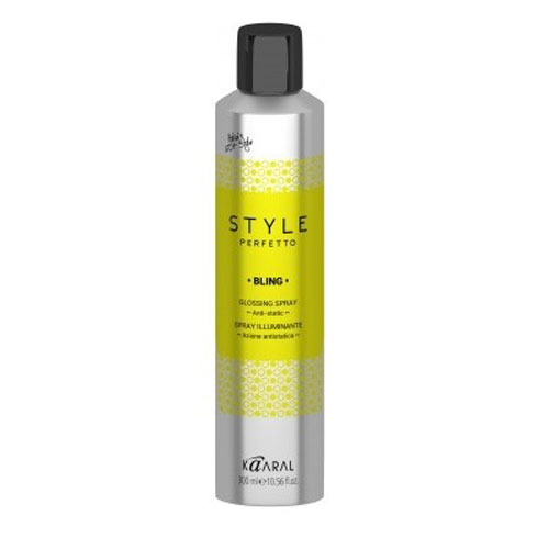 Kaaral Спрей-защита от курчавости и для придания блеска Style Perfetto Bling Glossing Spray, 300 млK15934 Kaaral Спрей-защита от курчавости и для придания блеска Style Perfetto Bling Glossing Spray, 300 млK15934Спрей предназначен для защиты волос от курчавости и для придания им блеска. Спрей рекомендуется для ухода за сухими, ослабленными или окрашенными волосами. Средство эффективно увеличивает блеск волос, не утяжеляет.Спрей защита от курчавости и для придания блеска. Защитный спрей для сухих, ослабленных или окрашенных волос. Увеличивает блеск волос. Идеален для всех типов волос. Не утяжеляет волосы.