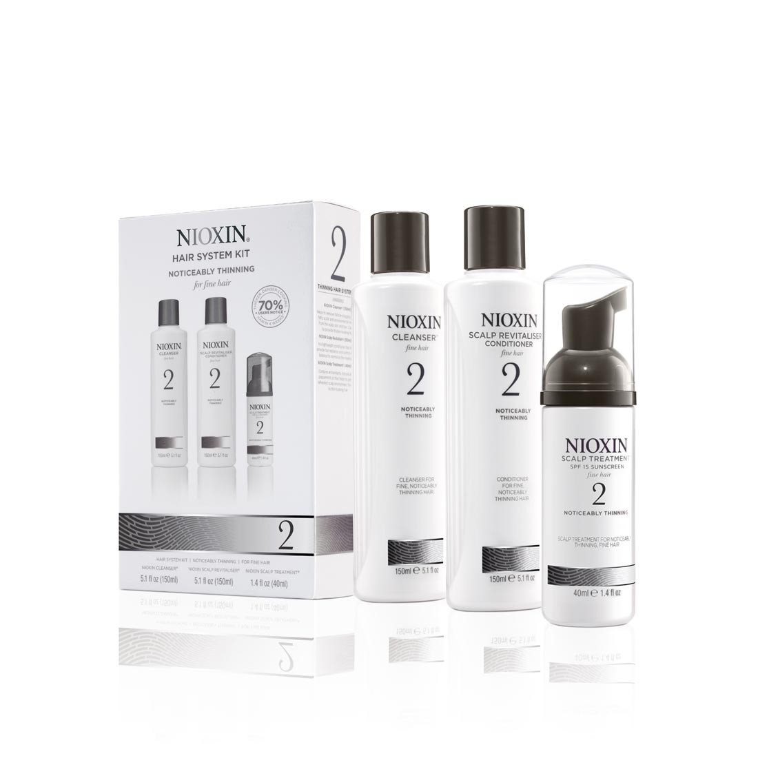 Nioxin System 2 Kit XXL - Набор (Система 2) 300 мл+300 мл+100 мл81543676/7879 Nioxin System 2 Kit XXL - Набор (Система 2) 300 мл+300 мл+100 мл81543676/7879В набор Nioxin System 2 Kit входят: Шампунь Очищение 300 мл - придающий объём очистительКондиционер Увлажнение 300 мл - придающий объём кондиционерМаска Питание 100 мл - придающая объём и питающая волосы маска