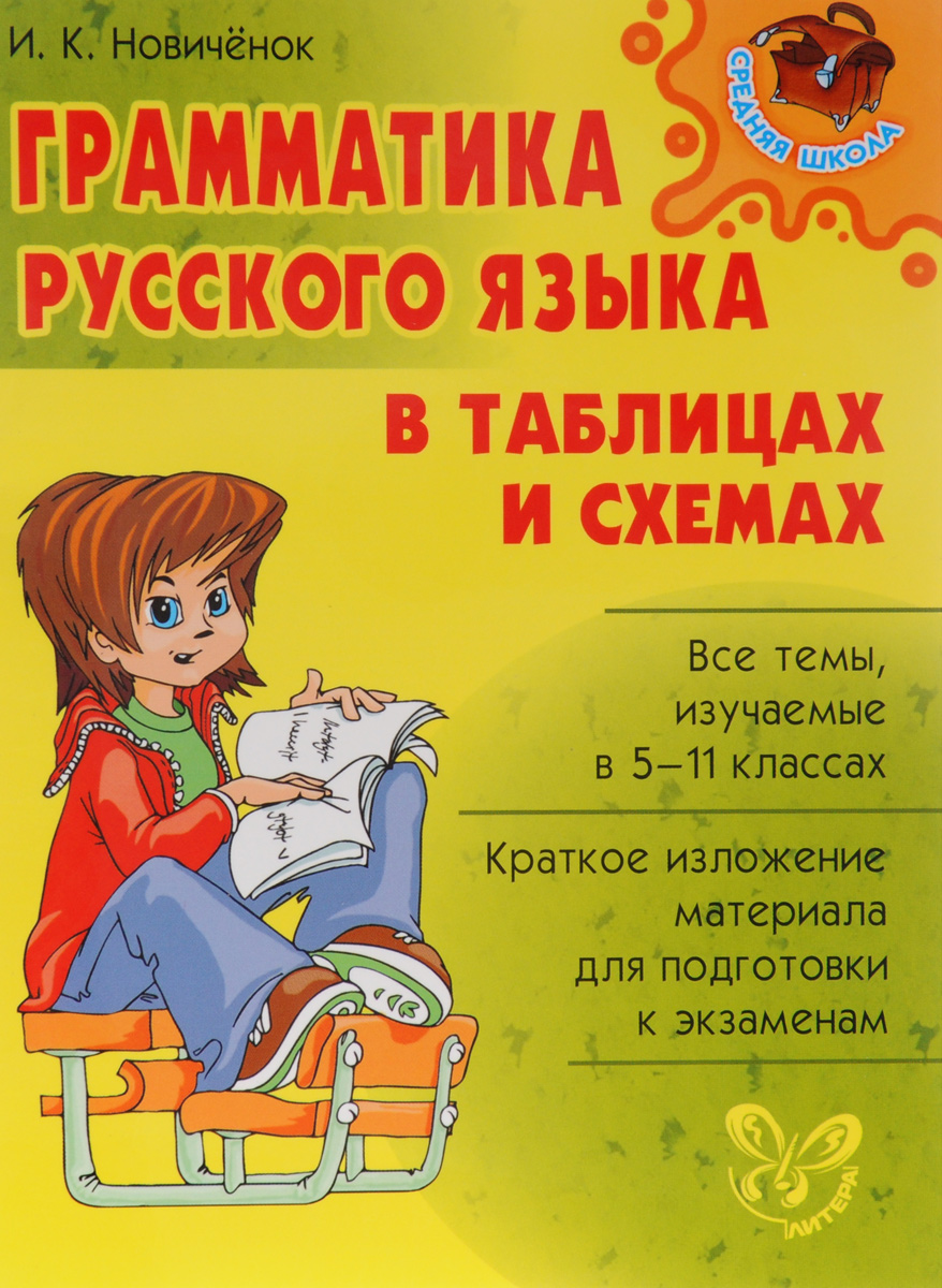 Грамматика русского языка в таблицах и схемах. И. К. Новиченок