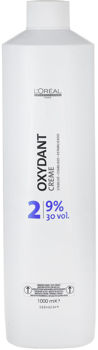 LOreal Professionnel Крем-оксидент 9% Oxydant-Cream, 1000 млE0449329 LOreal Professionnel Крем-оксидент 9% Oxydant-Cream, 1000 млE0449329Средство Оксидент разработано специально для применения в комплексе с крем-краской. Оно дает возможность осуществить окрашивание без какого-либо вреда для структуры волос. Результатом этого окажется получение более яркого и стойкого цвета.Подобный эффект возможен исключительно благодаря микрокатионному полимеру Ионен G, обеспечивающему неповторимой равномерное распределение окраски и протекцию волос не только изнутри, но еще и снаружи.Благодаря восковой основе, происходит бережное окутывание каждого волоска протекционным слоем, именно он препятствует влиянию отрицательных факторов окружающей среды и положительно влияет на стойкость и удержание оттенка.