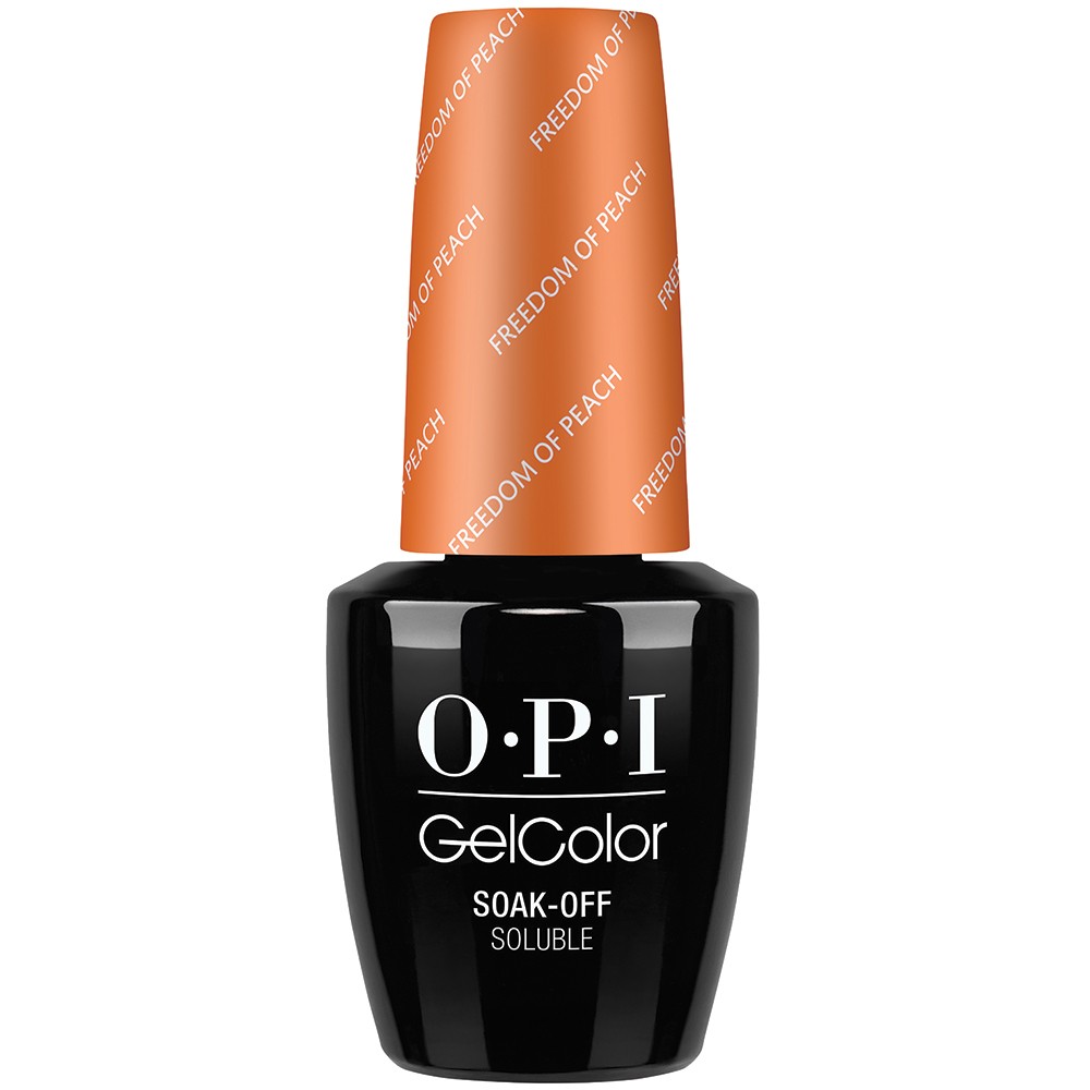 OPI Гель-лак GelColor Freedom Of Peach, 15 млGCW59 OPI Гель-лак GelColor Freedom Of Peach, 15 млGCW59Палитра коллекции Вашингтон - это выразительные и изысканные осенние глянцевые оттенки. GELCOLOR от OPI. ГЕЛЬКОЛОР это 100% гель в лаковом флаконе! В отличие от гелей-лаков, из-за отсутствия лаковой составляющей ГЕЛЬКОЛОР не подвержен сколам и трещинам. Ультра-быстрое светоотверждение в LED-лампе OPI! Всего лишь 4 минуты на все слои включая базу и верхнее покрытие на всех пальцах! Не требует шлифовки ногтей перед нанесением и опиливания при снятии, а значит — не травмирует ногти! Снимается за 15 минут отмачиванием.ГЕЛЬКОЛОР - экономичен! ГЕЛЬКОЛОР - это высочайшее качество OPI по доступной цене. Оттенки легендарных лаков OPI при желании можно наносить поверх ГЕЛЬКОЛОР. Сравните стоимость ГЕЛЬКОЛОР с другими марками и Вы увидите разницу!Стойкое и сияющее покрытие на недели вперед с GELCOLOR.ГЕЛЬКОЛОР это 100% гель в лаковом флаконе! В отличие от гелей-лаков, из-за отсутствия лаковой составляющей ГЕЛЬКОЛОР не подвержен сколам и трещинам.Ультра-быстрое светоотверждение в LED-лампе OPI! Всего лишь 4 минуты на все слои включая базу и верхнее покрытие на всех пальцах!Не требует шлифовки ногтей перед нанесением и опиливания при снятии, а значит — не травмирует ногти! Снимается за 15 минут отмачиванием.ГЕЛЬКОЛОР - экономичен! ГЕЛЬКОЛОР - это высочайшее качество OPI по доступной цене.Повторяют оттенки легендарных лаков OPI, которые при желании можно наносить поверх ГЕЛЬКОЛОР.Сравните стоимость ГЕЛЬКОЛОР с другими марками и Вы увидите разницу!Стойкое и сияющее покрытие на недели вперед с GELCOLOR.
