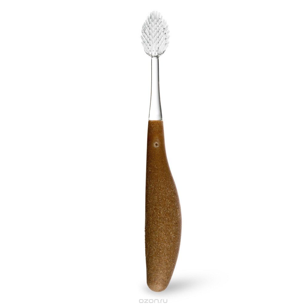 Radius, Зубная щетка для взрослых Source/ Toothbrush Source/ коричневаяR005133 Radius, Зубная щетка для взрослых Source/ Toothbrush Source/ коричневаяR005133Органические зубные щетки для левой и правой руки. Мягкая, широкая головка с веерной щетиной помогает улучшить здоровье десен, массируя десны во время чистки. Эргономичная ручка обеспечивает спокойную хватку, что снижает давление на зубы, помогает защитить десны, уменьшает кровоточивость десен и эрозии эмали. Широкий спектр - чистка зубов и массаж десен одновременно.