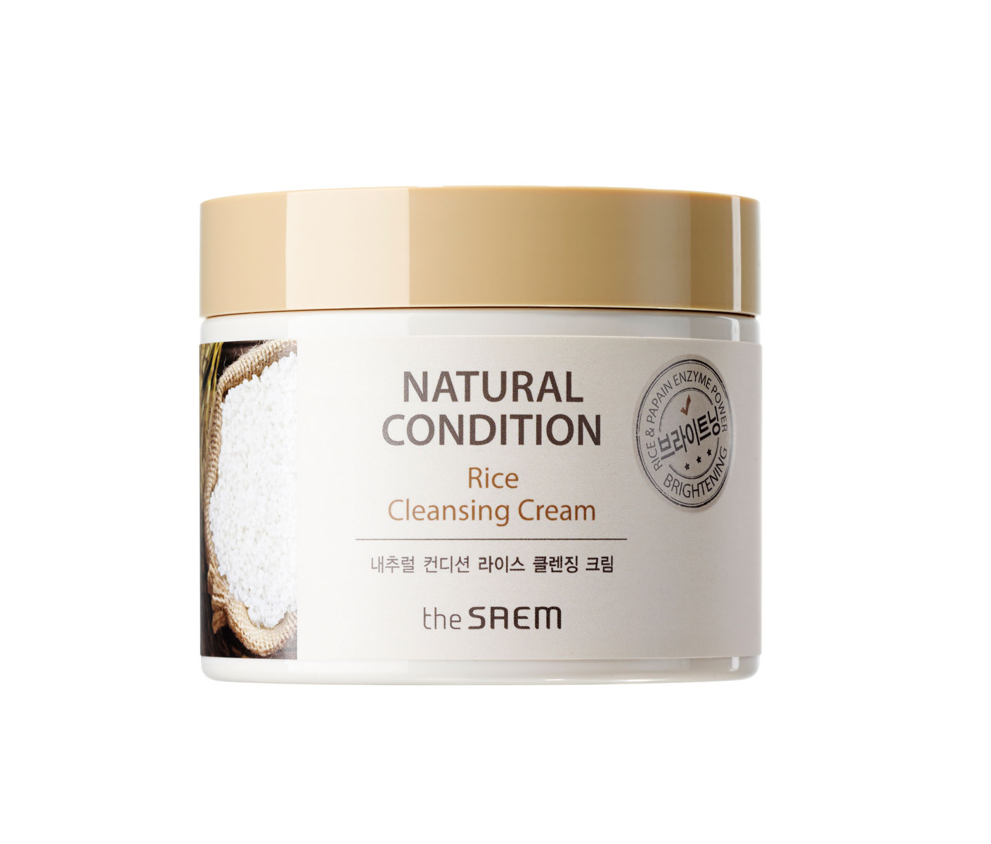 The Saem Крем очищающий рисовый Natural Condition Rice Cleansing Cream, 300 млСМ7330 The Saem Крем очищающий рисовый Natural Condition Rice Cleansing Cream, 300 млСМ7330Очищающее средство, создано для качественного удаления стойкого макияжа, а также восстанавливает кожу, насыщает её необходимым количеством влаги, активно питает, кожа вновь становится мягкой и гладкой, эластичной, шелковистой. Главный компонент данного крема – Rice (рис) – осветляет кожу, питает её, поддерживает жизненные силы, абсорбирует кожный жир, устраняет жирный блеск.Быстро и легко проникает в клетки кожи, благодаря текучей, тающей текстуре, удаляет загрязнения, очищает поры. В составе средства отсутствуют парабены, тальк, смолы, сульфаты, бензофенон, триэтаноламин, пропиленгликоль.Объем: 300мл