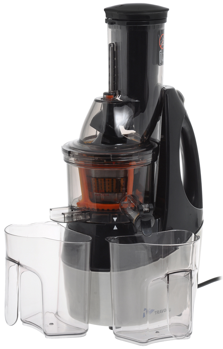 Travola JT-2014C-1 шнековая соковыжималкаJT-2014C-1 Travola JT-2014C-1 шнековая соковыжималкаJT-2014C-1Соковыжималка холодного отжима Travola JT-2014C-1 является инновационным продуктом, который использует запатентованную технологию для эффективной экстракции сока из различных ингредиентов. Прибор разработан для получения наилучшего результата с продуктами плотной консистенции и высоким содержанием воды. Технология низкоскоростного отжима позволяет извлечь максимальное количество питательных веществ, витаминов и ферментов из минимального количества исходного продукта, как, например, фрукты, овощи, зелень.Функция реверсаНепрерывная работа: менее 30 минМожно готовить соки из цельных фруктовУдобная ручка для переноски Высокий процент выхода сока Тихая работа двигателя Легко разбирается для чистки * Победитель номинации «Лучшая собственная торговая марка в сегменте ONLINE»Премия PRIVATE LABEL AWARDS (by IPLS) —международная премия в области собственных торговых марок, созданная компанией Reed Exhibitions в рамках выставки «Собственная Торговая Марка» (IPLS) 2016 с целью поощрения розничных сетей, а также производителей продовольственных и непродовольственных товаров за их вклад в развитие качественных товаров private label, которые способствуют росту уровня покупательского доверия в России и СНГ.