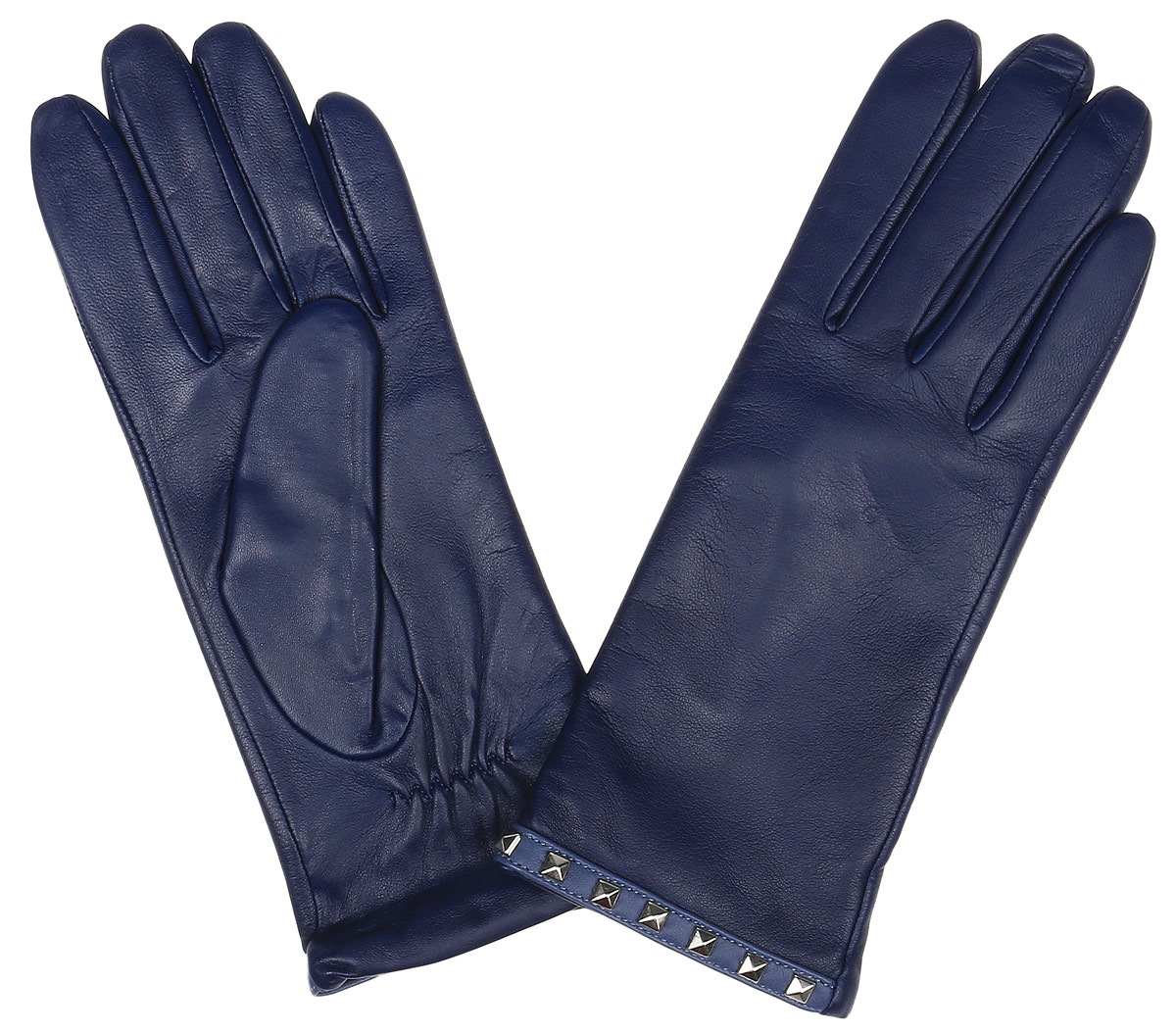 Перчатки женские Fabretti, цвет: синий. 12.24-11. Размер 6,5