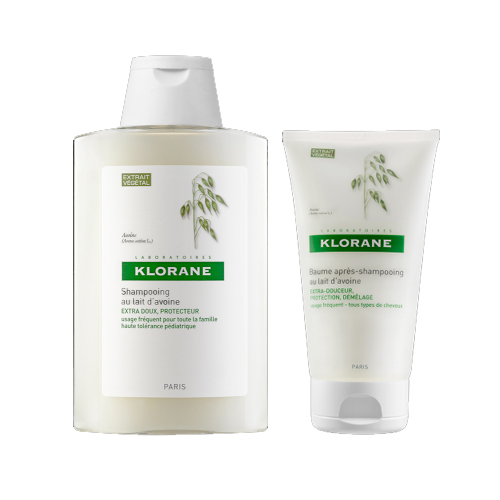 Klorane Набор Ultra Gentle: Шампунь с молочком овса, 100 мл, бальзам-ополаскиватель с молочком овса, 50 млC70600 Klorane Набор Ultra Gentle: Шампунь с молочком овса, 100 мл, бальзам-ополаскиватель с молочком овса, 50 млC70600Шампунь с овсом для частого применения мягко очищает. Оказывает защитное и смягчающее действие на волосы и кожу головы. Облегчает расчесывание, придает прическе объем, Идеален для ежедневного использования всей семьей.Бальзам-ополаскиватель с молочком овса оказывает защитное и смягчающее действие на волосы и кожу головы. Облегчает расчесывание, придает прическе объем, Идеален для ежедневного использования всей семьей.