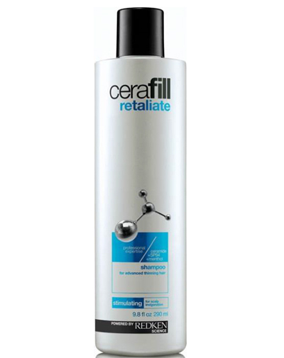 Redken Cerafill Retaliate Шампунь для стимуляции роста волос, 290 млP0915400 Redken Cerafill Retaliate Шампунь для стимуляции роста волос, 290 млP0915400Шампунь для сильно истонченных волос со стимулирующим ментолом бережно очищает волосы и кожу головы. Содержит в себе керамиды, укрепляющие волосы, и SP-94, питающий и поддерживающий здоровую среду кожи головы для улучшения состояния при истончении волос.Ментол обеспечивает охлаждающий и стимулирующий эффект на коже головы.