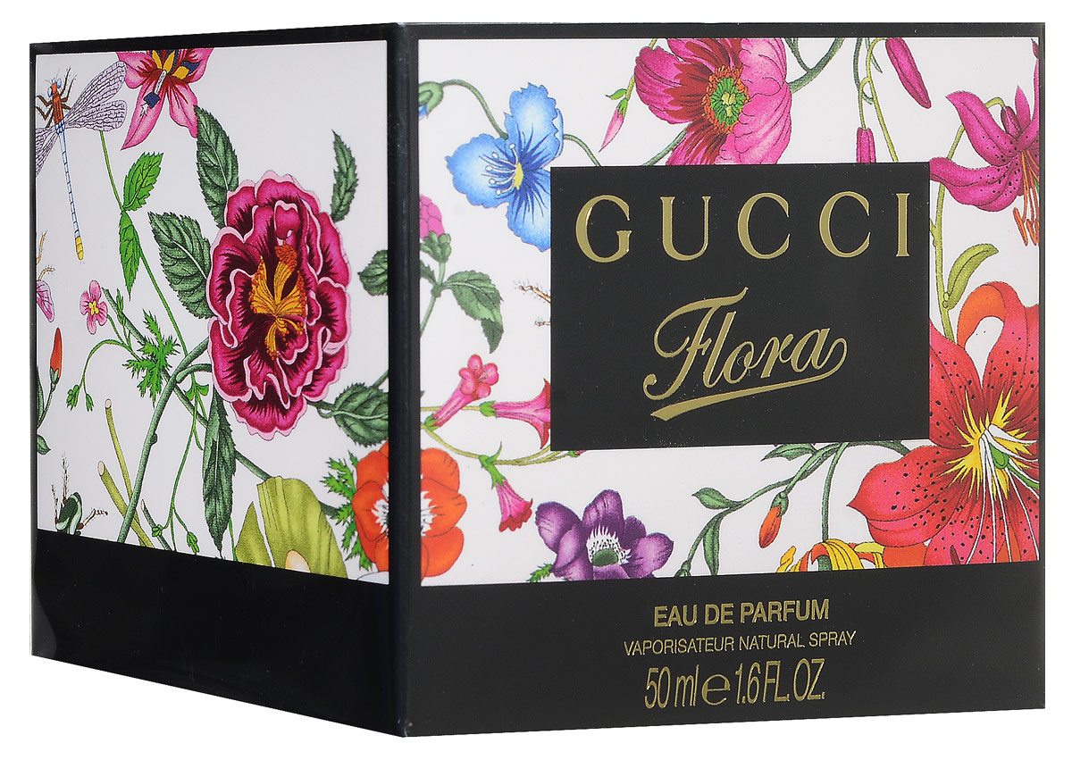 Gucci Flora By Gucci. Парфюмированная вода, 50 мл0737052294650 Gucci Flora By Gucci. Парфюмированная вода, 50 мл0737052294650Начальные ноты запаха переплели в себе искрящуюся свежесть цитрусов и мандарина, с соблазнительно тонким ароматом пиона. Ноты сердца окутывают кожу драгоценными дарами османтуса и розы. К концу дня на коже выступает гладкий, теплый, остропряный и обволакивающий аромат основных нот: сандалового дерева, мадагаскарского розового перца и листа пачули.Верхняя нота: Цитрусовые фрукты Пион.Средняя нота: Роза Османтус.Шлейф: Сандал Пачули.Незабываемая игра контрастов между розой и османтусом.Дневной и вечерний аромат.