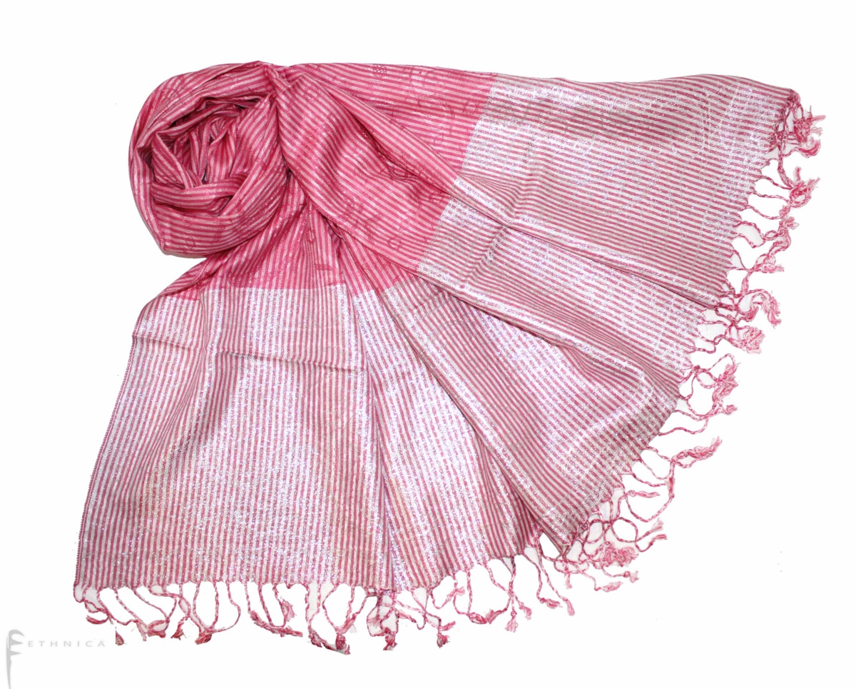 Палантин женский Ethnica, цвет: розовый. 102170н. Размер 70 см х 180 см