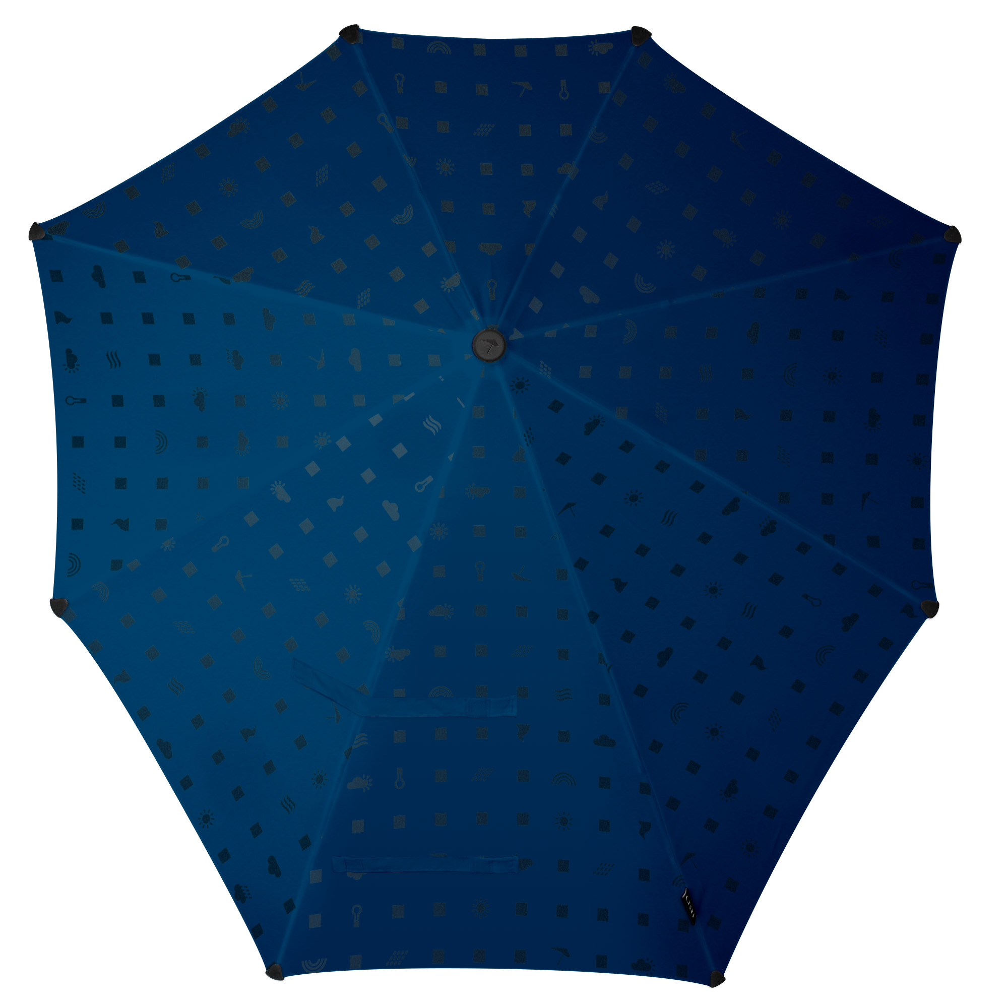 Зонт-трость Senz, цвет: темно-синий. 2011062
