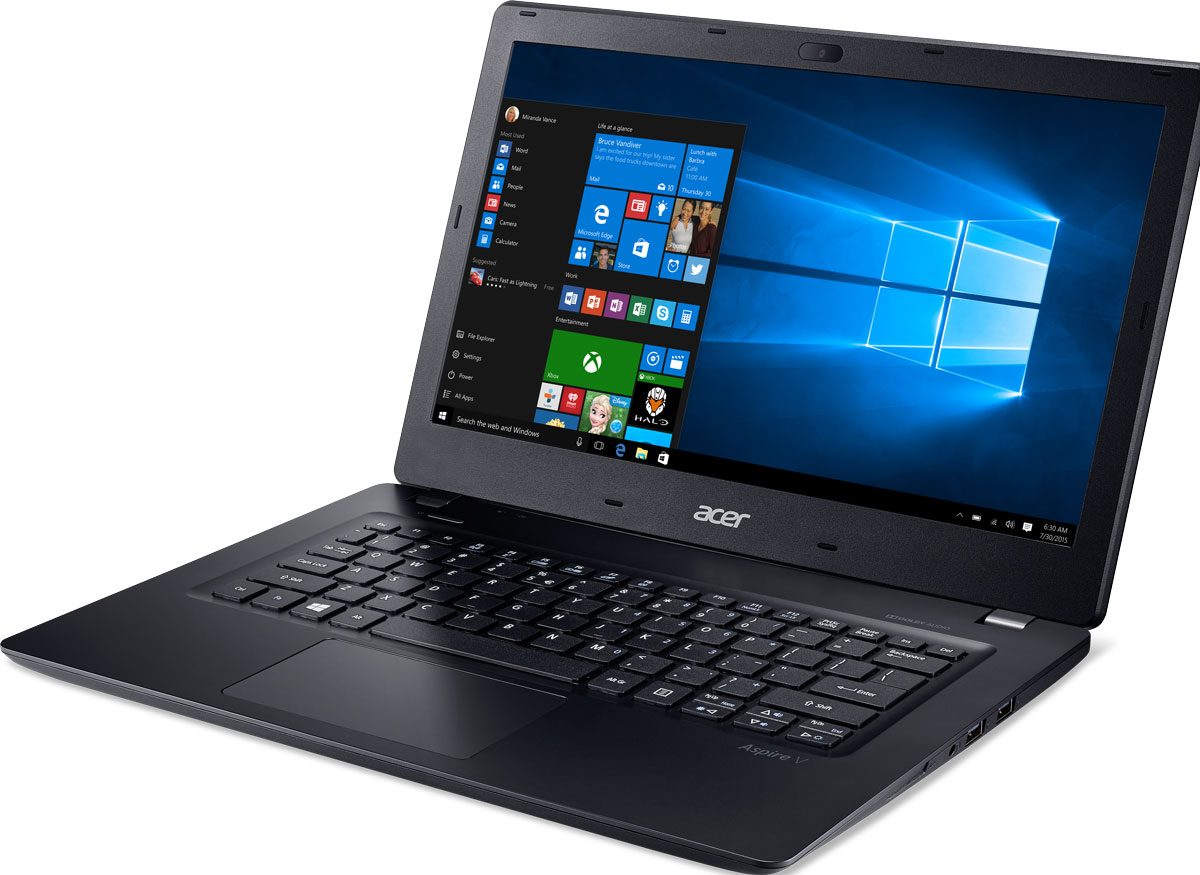 Acer Aspire V3-372, Black (V3-372-76HX)V3-372-76HX Acer Aspire V3-372, Black (V3-372-76HX)V3-372-76HXAcer Aspire V3-372 оптимизирован для потребностей современных пользователей и отличается превосходной производительностью, великолепными возможностями для развлечений, классическим дизайном. Ноутбуки Aspire V3 оснащены процессорами Intel Core и графическими адаптерами Intel HD Graphics, что гарантирует отличную производительность для работы в многозадачном режиме, комфортный просмотр фильмов и потокового видео высокой четкости.Отличие хороших ноутбуков от превосходных заключается в стильном и функциональном дизайне. Алюминиевая крышка и нанолитографический узор придают стиль этой прекрасной легкой конструкции ноутбука Acer Aspire V3.Ноутбук Aspire V3оснащен большим количеством портов и подключений, свозможностью зарядки через USB при выключенном питании: USB Type-C, беспроводное соединение 802.11ac и беспроводная технология MU-MIMO обеспечивают дополнительное удобство и высокую скорость подключения к интернету.Внешний вид это еще не все! Ноутбук Aspire V3 может работать 8 часов без подзарядки, он оснащен процессором Intel Core 6-го поколения и 4 ГБ оперативной памяти, что позволит вам эффективно работать, даже если рядом нет розетки.Оцените улучшенную реализацию Cortana для Windows, а также аппаратные средства, сертифицированные для Skype for Business. Наслаждайтесь превосходным звучанием фильмов и музыки с Dolby Audio. Аудиосистемы этого устройства идеально настроены и доведены до совершенства.Точные характеристики зависят от модели.Ноутбук сертифицирован EAC и имеет русифицированную клавиатуру и Руководство пользователя.