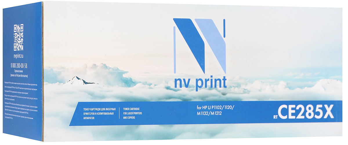 NV Print CE285X, Black тонер-картридж для HP LaserJet P1102/P1120/M1132/M1212/M1214NV-CE285X NV Print CE285X, Black тонер-картридж для HP LaserJet P1102/P1120/M1132/M1212/M1214NV-CE285XСовместимый лазерный картридж NV Print CE285X для печатающих устройств HP LJ P1102/P1120/M1132/M1212/M1214 - это альтернатива приобретению оригинальных расходных материалов. При этом качество печати остается высоким. Картридж обеспечивает повышенную чёткость чёрного текста и плавность переходов оттенков серого цвета и полутонов, позволяет отображать мельчайшие детали изображения.Лазерные принтеры, копировальные аппараты и МФУ являются более выгодными в печати, чем струйные устройства, так как лазерных картриджей хватает на значительно большее количество отпечатков, чем обычных. Для печати в данном случае используются не чернила, а тонер.